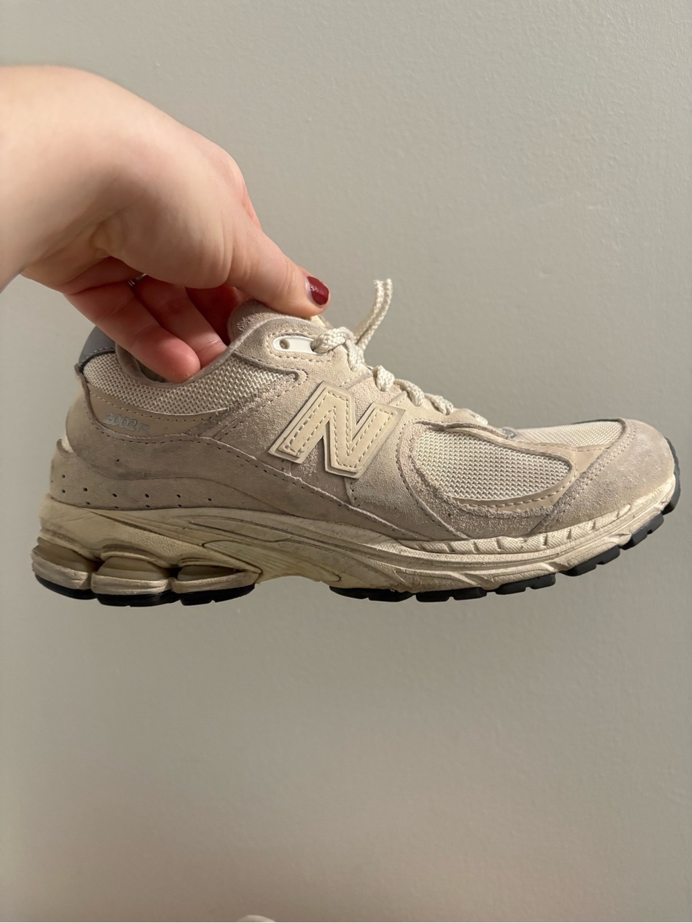New Balance 2002R Cream/Tan Neutral Trainer